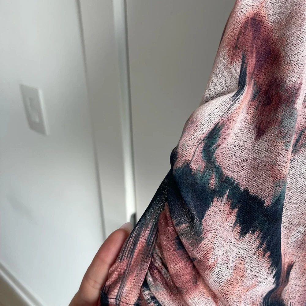 Abercrombie Mesh Floral Matching Skirt and Top Set